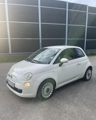 Fiat 500 cena 17800 przebieg: 159000, rok produkcji 2008 z Biała małe 301
